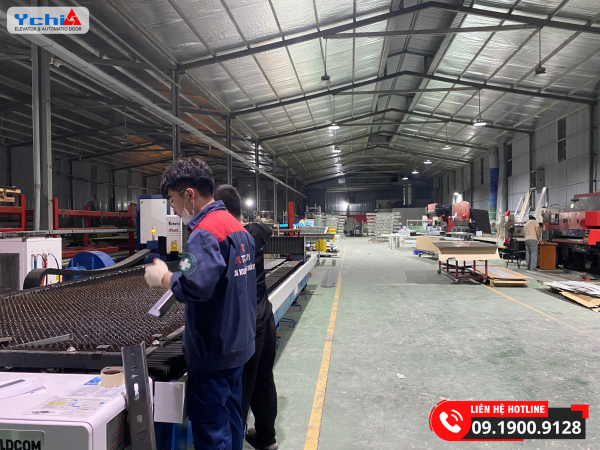 Nhà máy sản xuất rộng hơn 2500m2 tại Ychi Việt Nam
