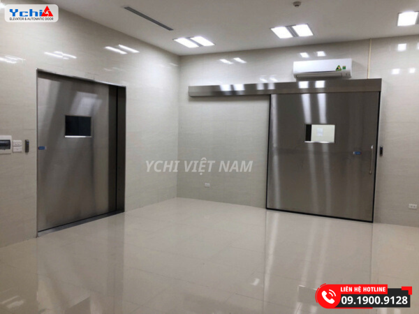 Cửa chì bệnh viện do Ychi Việt Nam sản xuất, lắp đặt