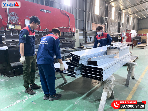 Các quy trình gia công inox được thực hiện tại nhà máy của Ychi Việt Nam
