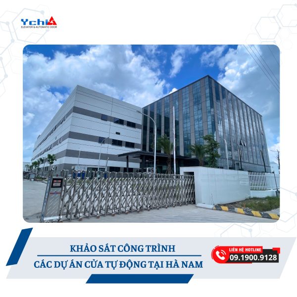 KHẢO SÁT CÔNG TRÌNH CỬA TỰ ĐỘNG TẠI HÀ NAM