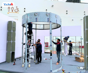 Ychi Việt Nam thực hiện thi công gian hàng trưng bày tại Triển lãm