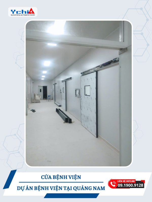 Cửa phòng mổ với thiết kế tối ưu cho môi trường bệnh viện