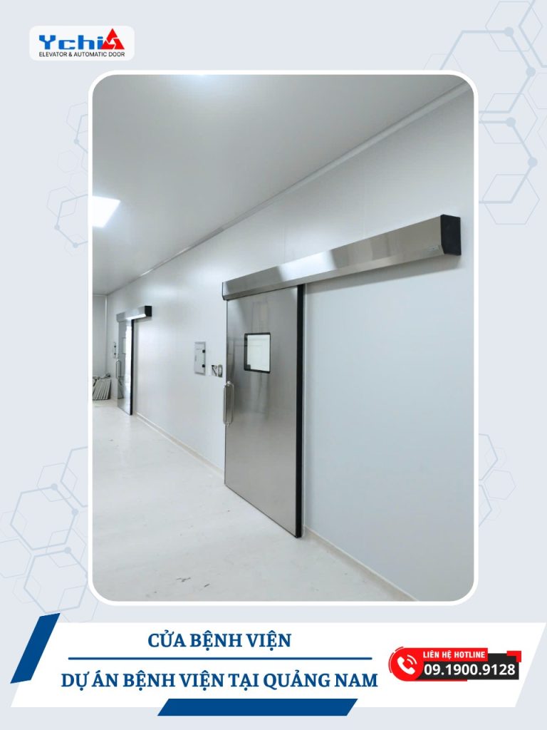 Cửa phòng mổ tự động đóng vai trò quan trọng đối với bệnh viện hiện đại