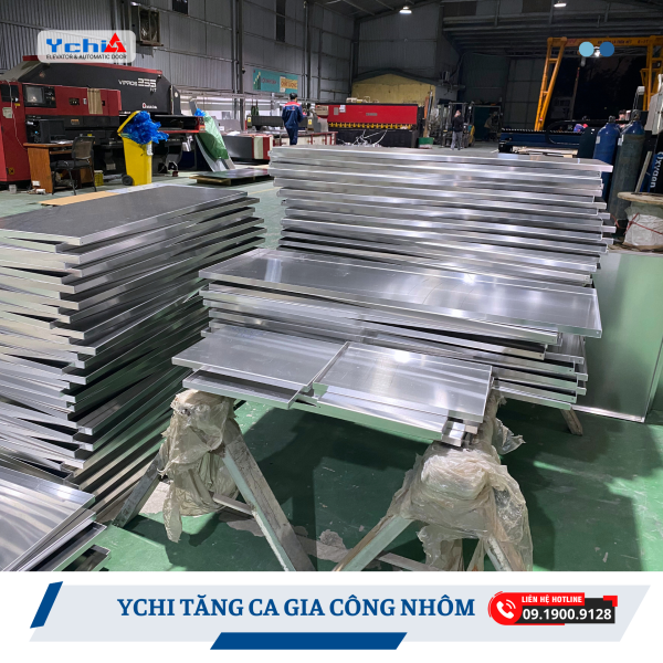 Tăng ca gia công nhôm – Cam kết tiến độ, khẳng định chất lượng