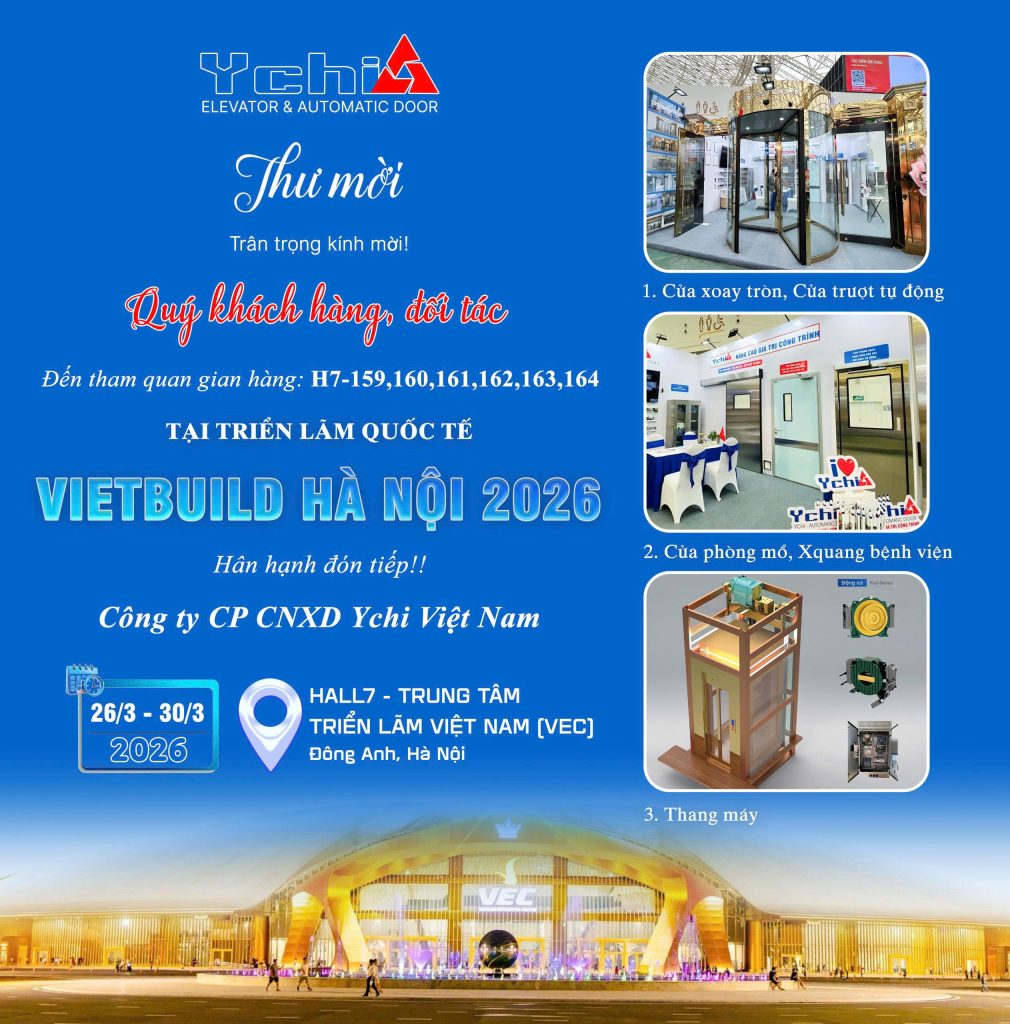 Thư mời tham quan gian hàng Ychi Việt Nam tại Triển lãm Vietbuild 2026