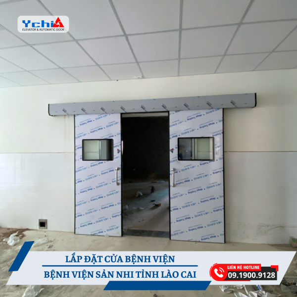 Ychi Việt Nam sử dụng inox 304 đạt chuẩn để sản xuất cửa phòng mổ