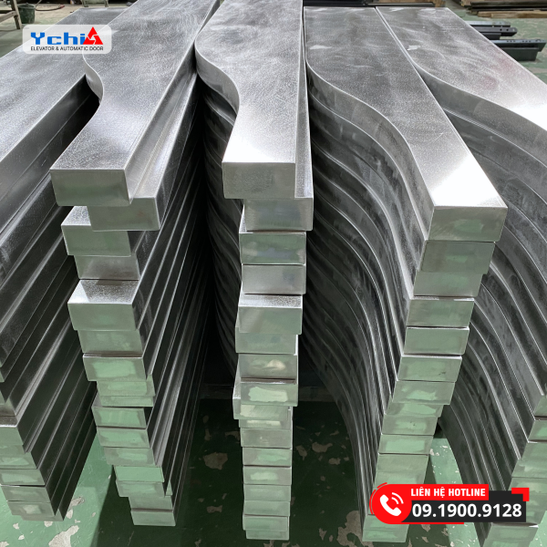 Thành phẩm gia công nhôm của Ychi Việt Nam sau khi xử lý, mài bóng