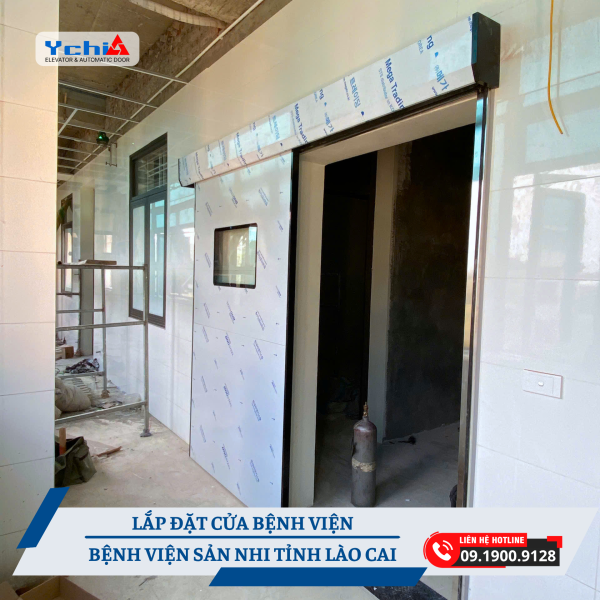 Ychi Việt Nam chuyên sản xuất, lắp đặt cửa bệnh viện