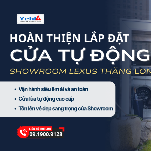 Ychi Việt Nam chuyên sản xuất, lắp đặt cửa tự động tại nhà máy