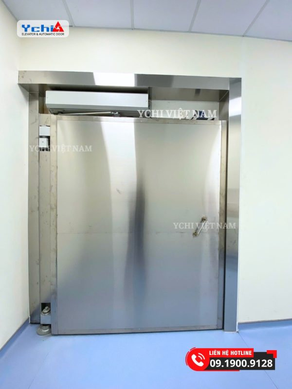 Cửa phòng xạ trị LINAC đạt chuẩn được Ychi Việt Nam cung cấp cho Bệnh viện 103